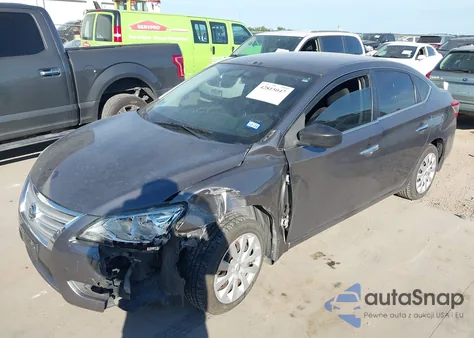 2015 Nissan Sentra S из США, поврежденный, VIN 3N1AB7AP4FY354866